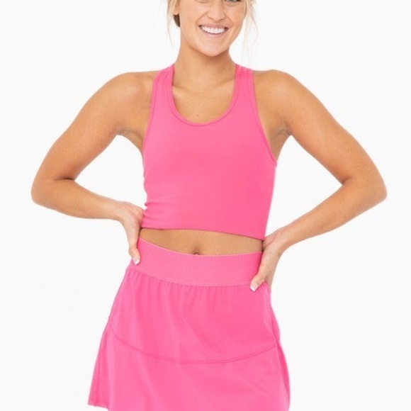 Mono B Other - Mono B Sports Bra Rose Pink Racer Back NWT
